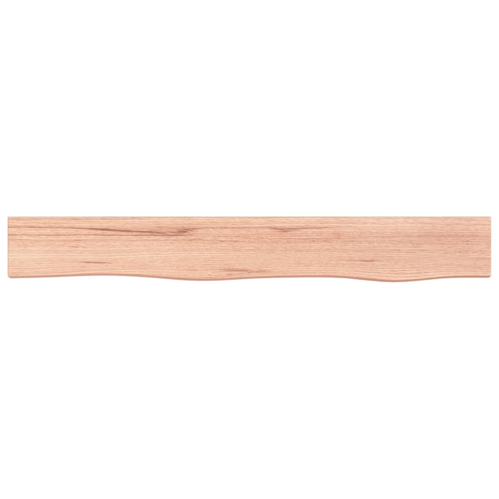 Zestaw wiszących półek wiszących – dekoracyjne drewniane półki do domu, kuchni, łazienki, salonu, 80 x 10 x 4 cm, jasnobrązowe rozwiązanie do przechowywania, stylowa dekoracja domu