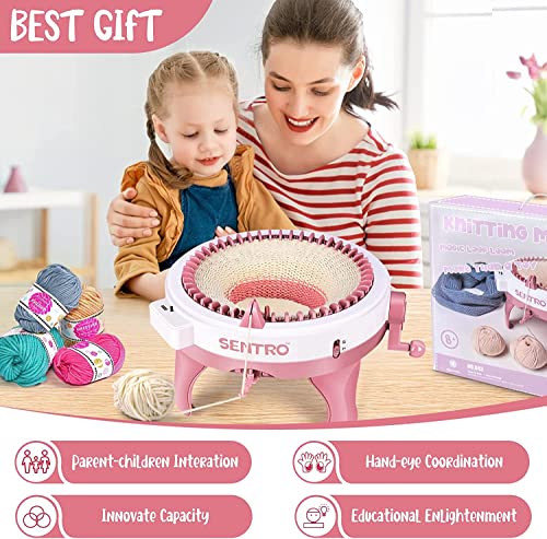 Wishrun KNITTING MACHINE-32 Machine, Sentro 48 Needle Knitting Machines thumb #1