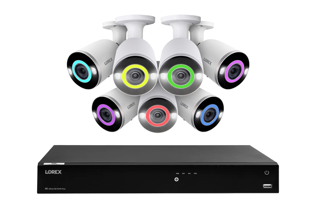 Lorex 4K UHD 12MP Wired Security Camera System With, 49 OFF