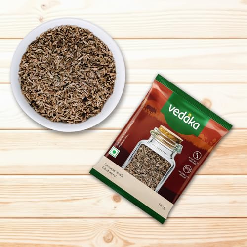 Image of Amazon Brand - Vedaka Caraway Seeds (Shahjeera), 100g (Pack of 1)