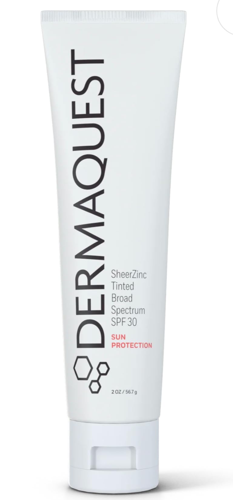 Dermaque SheerZinc SPF 30 Broad Spectrum SPF Tinted 2oz/56.7g - Color: TAN