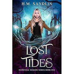 Lost Tides Audiolibro Por H.M. Sandlin arte de portada