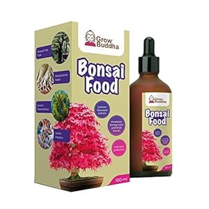 Bonsai Food Fertiliser – Vloeibare geconcentreerde meststof voor Bonsai bomen 100 ml – Snelle groei met sterke wortel…