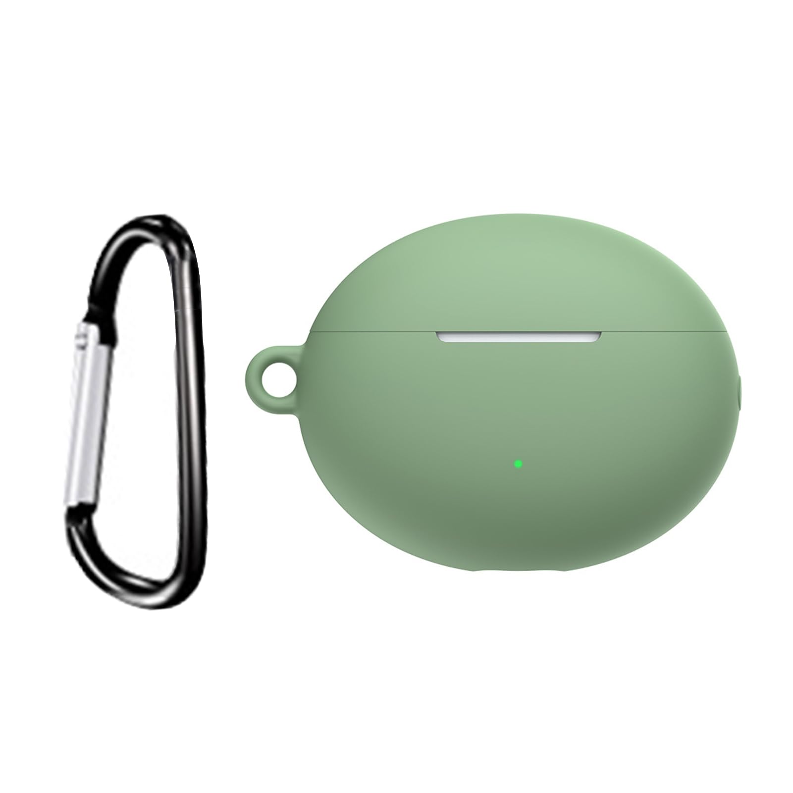 matumou Earphone Soft Silicone Protective Case with Carabiner Storage for Freebuds 4i Protective Case