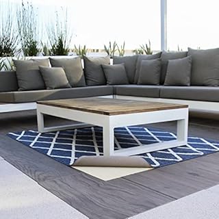 Slip-Stop | Made in U.S.A. | Outdoor Non-Slip Cushioned Rug Pad Gripper 8X10 Ft | Premium Non-Slip Pad for Outdoor Floors & Hard Surface Floors. Rug Stoppers to Prevent Rugs from Sliding