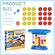 Yhjxly Bouncing Ball Tischspiel,4 Shots Desktop Bouncing Toy,2024 Neues Bounce Off Game,Jumping Ball Tabletop Ping Pong Spielballspiel,Bounce Ball Party Game,Spiele für Kinder