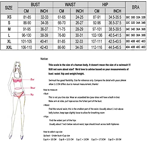 Bikini de bain anti-complexes avec taille haute et volants floraux - 3