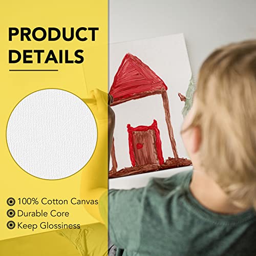 Esrich Acrylic Paint Set,Painting Supplies Kit, With 12Colors Acrylic Paints, 10Paint Brushes,2Canvas Panels,Easel,Painting Kits For Kids And Adults , Art Paint Set For Artists And Beginners #TOP2