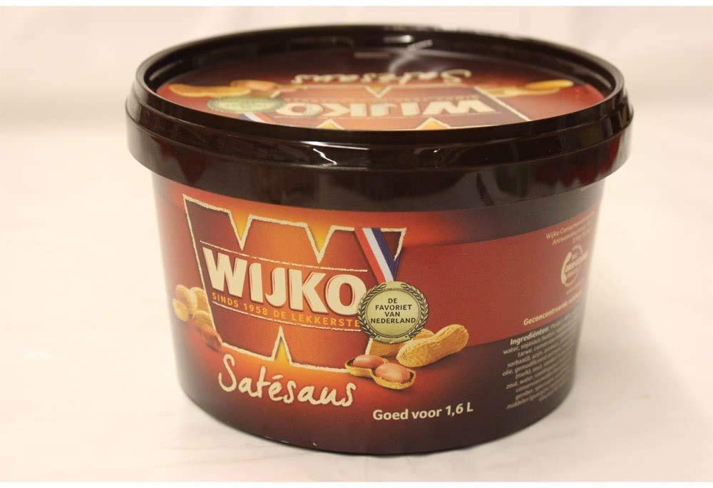 Wijcko Wijko Satesaus Pasta - Erdnußsoße 1 Kg : Amazon.de: Lebensmittel ...