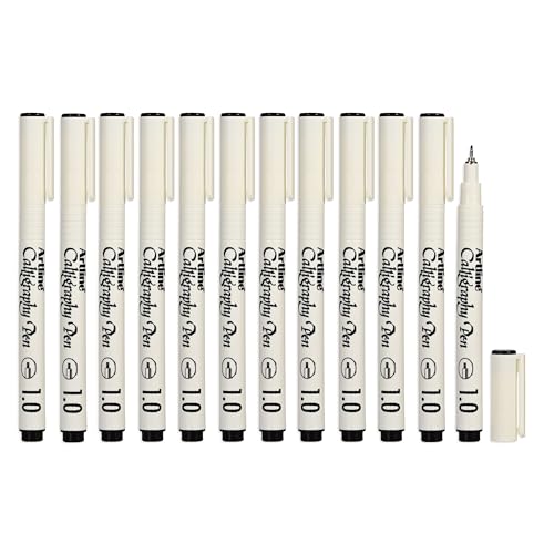 Artline Calligraphy 1.0mm Pen - Black