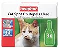 Beaphar Cat Kittens Spot On Treatment Repels Fleas 12 Weeks Protection
