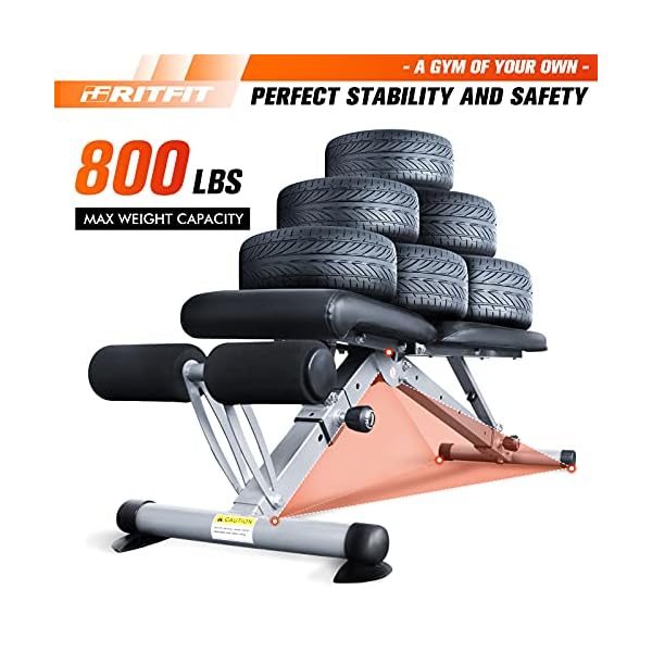 RitFit-Adjustable-Foldable-Utility-Weight-Bench-for-Home-Gym-Weightlifting-and-Strength-Training-Bonus-Workout-Poster-with-35-Total-Body-Exercises RitFit Adjustable/Foldable Utility Weight Bench for Home Gym, Weightlifting and Strength Training - Bonus Workout Poster with 35 Total Body Exercises(PWB01-2023 New Version)