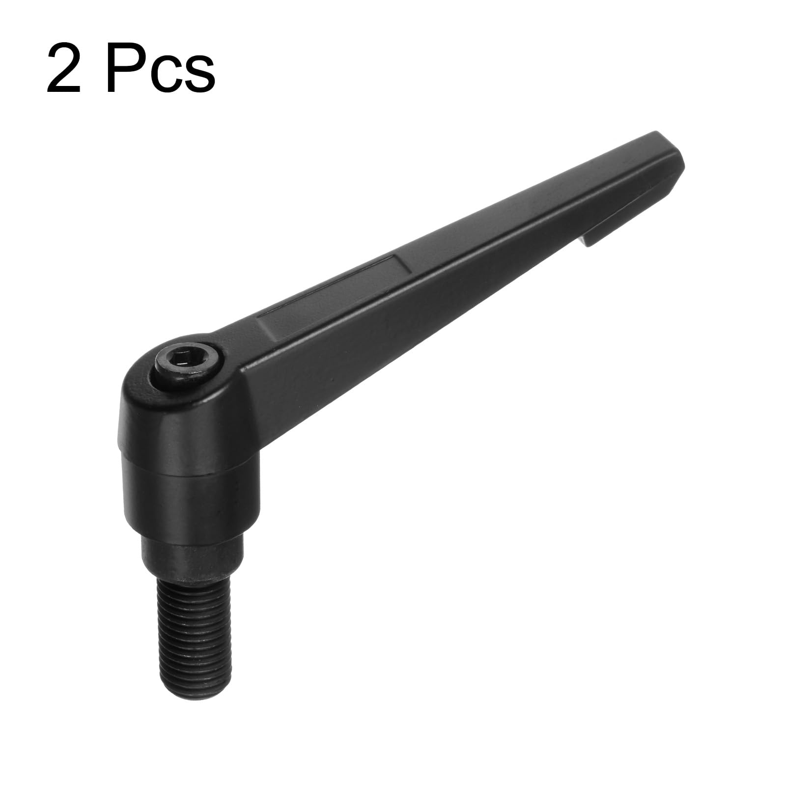 Maniglie A Leva Di Serraggio Regolabili - Set 2 Pezzi M16x32mm, Nere - Foto 14