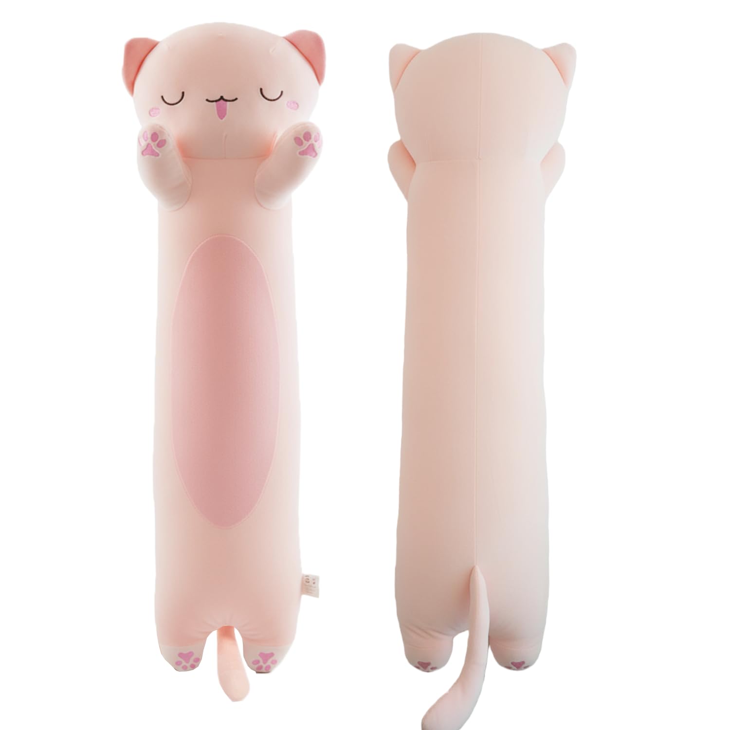 ZOMAXTOY Cat Plush, Soft Long Cat Plush Pillow