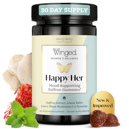 Winged Wellness Happy Her Mood Gummies - Daily Mood Enhancer