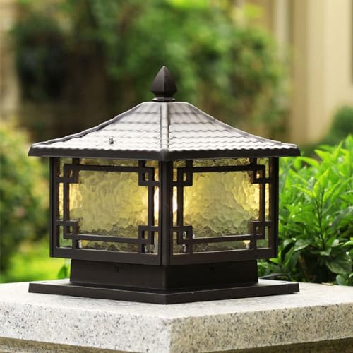 Lampe poste industriel style hollow E27 pour sublimer vos piliers