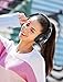 Mpow 059 Bluetooth Headphones Over Ear, Hifi Stereo Wireless Headset, Built-in Microphone, Soft Memory-Protein Earmuffs, Foldable, with Wired Mode, for Online Class, Home Office, PC, Cell Phones, TV