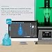 ELEGOO Mars 2 Mono MSLA 3D Printer UV Photocuring LCD Resin 3D Printer with 6.08 inch 2K Monochrome LCD, Printing Size 129x80x150mm/5.1x3.1x5.9inch, Green Cover