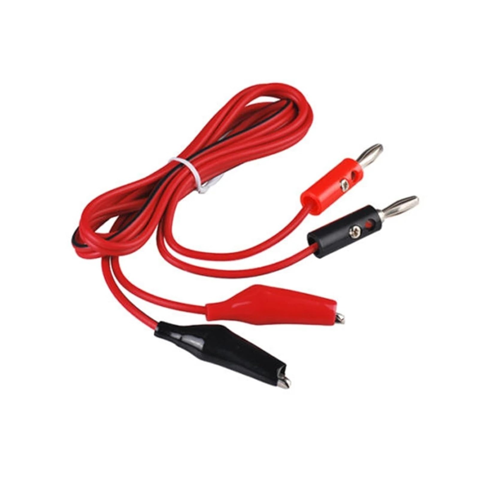 1 m Banana to Crocodile Clip Test Lead Double-End for Multimetr