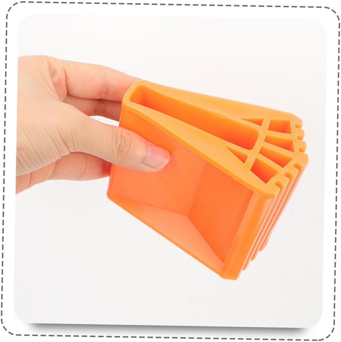 Operitacx 8pcs Ladder Feet Caps: Non-Slip Rubber Step Ladder Foot Covers Replacement Protection Mats for Stability Floor Safety Accessories