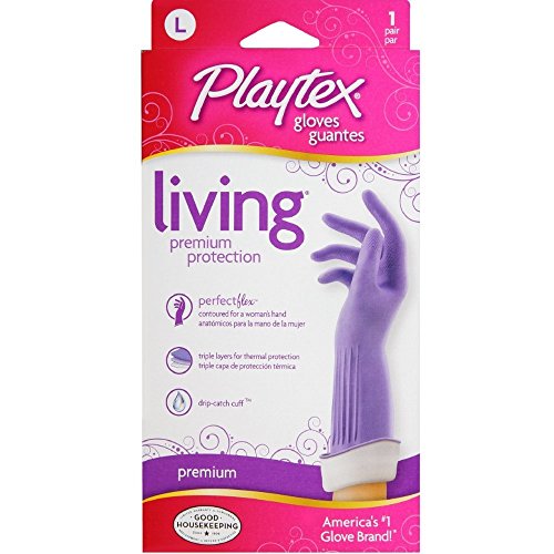 Gants Playtex Living finies les mains sèches et abîmées taille L lot de 3 paires