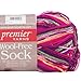Premier Yarn Wool-Free Sock Yarn, Vegas Lights, 3 Pack