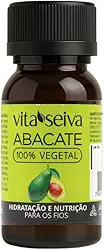 Oleo Capilar de Abacate Óleo de Abacate Puro Abacate Tratamento Fios Ressecados Brilho Intenso e Maciez Profunda 30ml