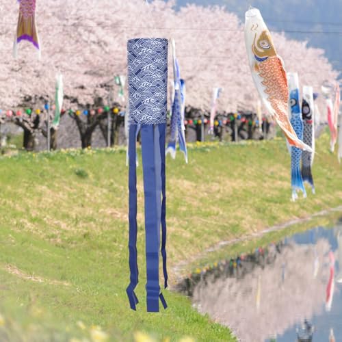 Drapeau wind sock Happyyami 4 pièces pour décoration extérieure de jardin et restaurant - 5