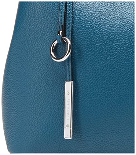 Image of Calvin Klein Gabrianna Bubble Lamb North /South Key Item Tote