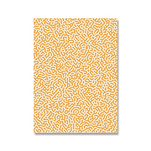 Affiche abstraite visage moderne pop coloré pour salon scandinave - 3