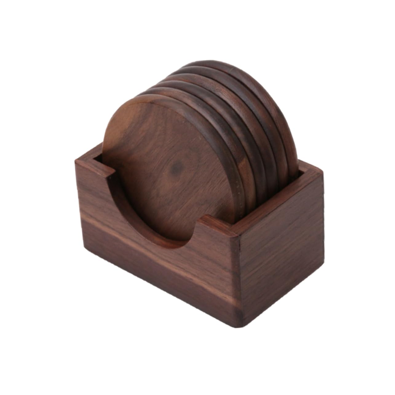 Sous-verres en bois pour protection de table de salon et restaurant chic