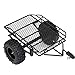 RiToEasysports RC Car Trailer, Metal RC Bucket Trailer Simulation Trailing Car for TRX4 D90 SCX10 CC01 1/10 DIY Parts