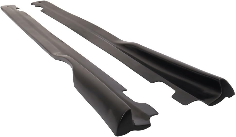 IKON MOTORSPORTS, Side Skirts Compatible with 2013-2016 Scion FR-S/2013-2020 Subaru BRZ/2017-2020 Toyota 86, GR Style Side Skirts - Polyurethane PU