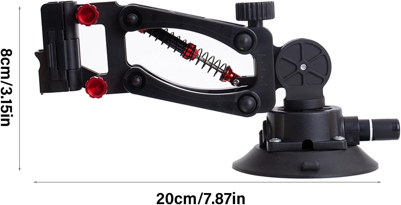 Action Camera Stabilizing Mount for Pocket 3 Shock Reducing Bracket for in Vehicle Record Holder Outdoor Filming Accessory