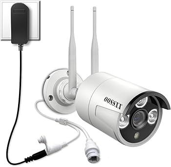 Amazon.co.jp: 【ダブルアンテナ信号強化・AI人体検出】OOSSXX 防犯