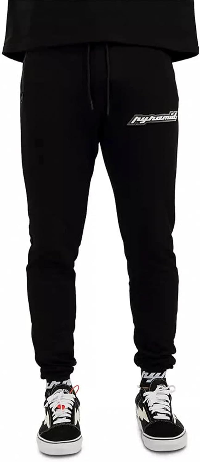 Black Pyramid Kids 3D Patch Jogger (Black)
