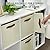 Bagnizer Collapsible Fabric Storage Cube Bins with 2 Reinforced PU Handles, Foldable Storage Organizer Baskets for Closet, Shelves, Living Room | 13"x13"x13", 4 Pack, Full Beige