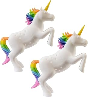 Infuseur à Thé Silicone Licorne,Yueser 2 pièces Passoire à Thé Sac de Thé en Vrac Feuille pour Plantes à Épices Filtre Diffuseur
