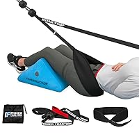 Vista 1 de Dispositivo de descompresión de la espalda baja – Tracción lumbar para descompresión espinal – Liberación de correa de estiramiento patentada