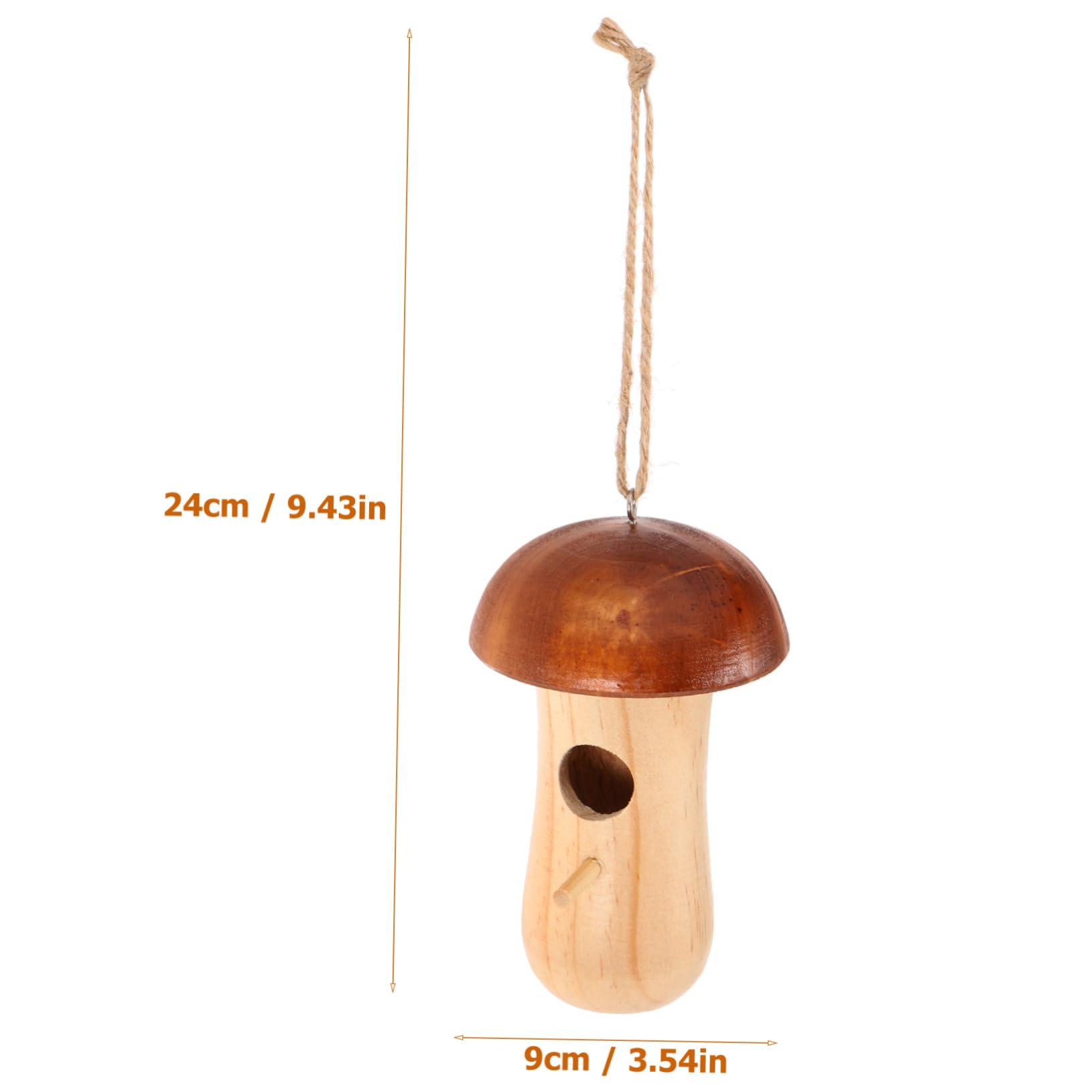 YARNOW 4 Pz Casa del Colibrì Mangiatoia per Fringuelli all'Esterno Vassoio per Appendere Cibo per Uccelli Forniture per Uccelli da Giardino Mangiatoia per Pappagalli Selvatici di Legno