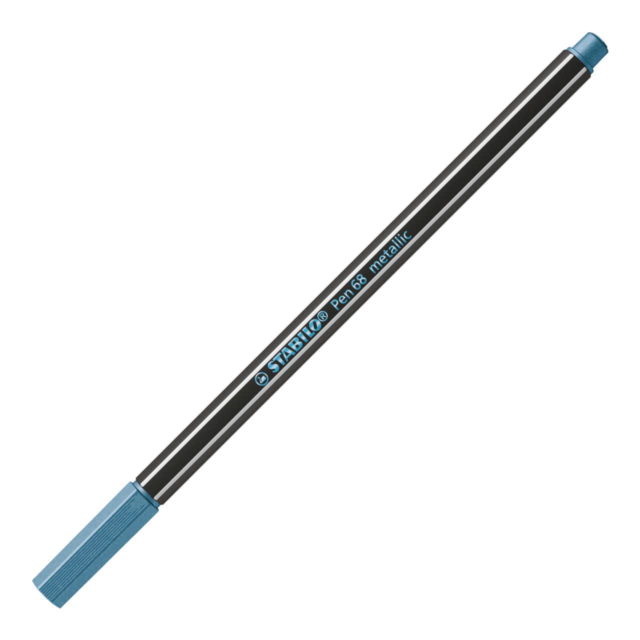 STABILO Pen 68 - Keçe Uçlu Boya Kalemi - Metalik Mavi