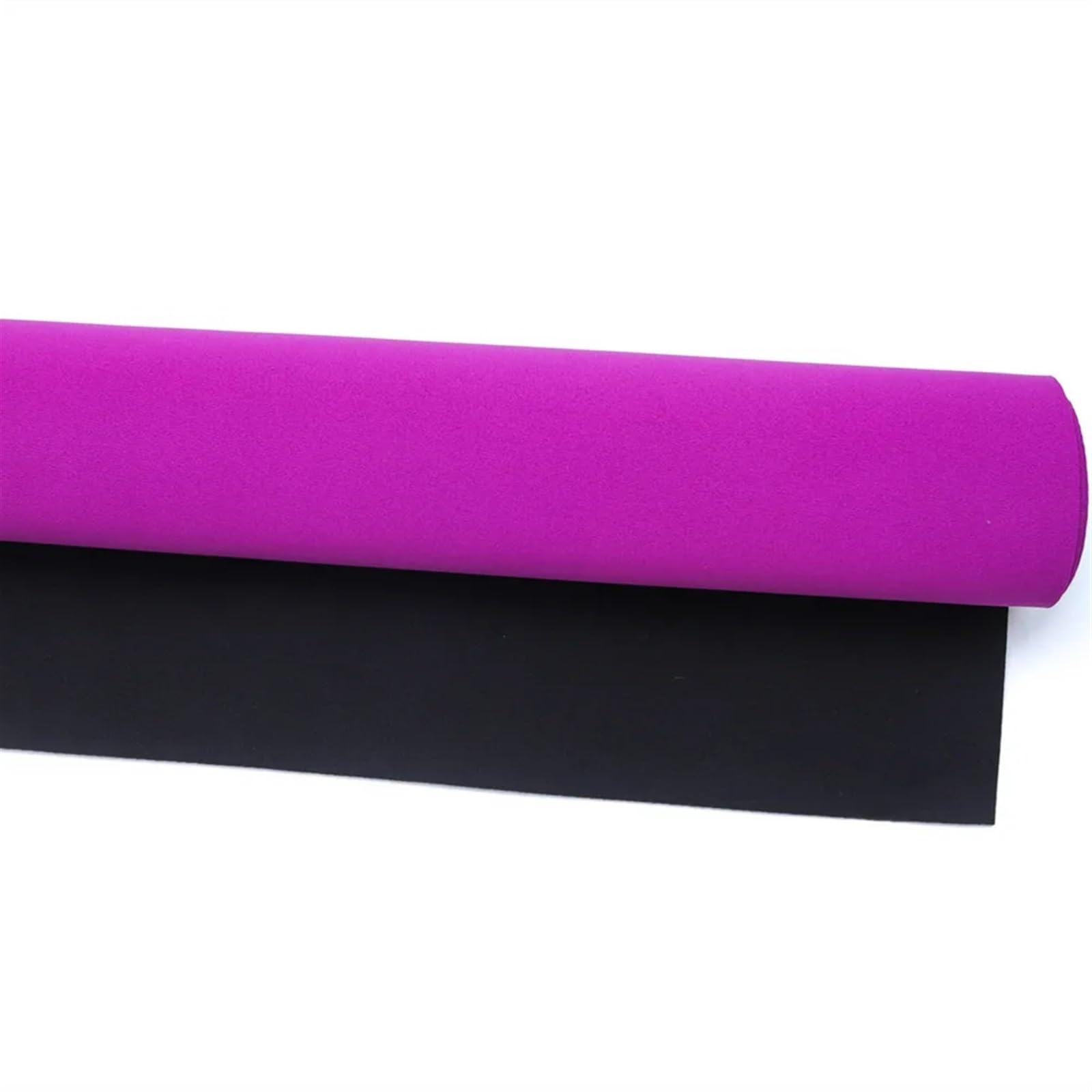 Neopren-Stoff zum Nähen, Neopren-Gummiplatte, Neopren-Nähstoff, violett, 2 mm, Stretch-Stoff, Anderer Stoff, schlicht gestrickt, Stretch-Polyester(45cm x 100cm)