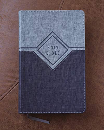 Image of Niv, Premium Gift Bible, Leathersoft, Black /Gray, Red Letter Edition, Indexed, Comfort Print