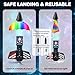 Eieymct Rocket Launcher for Kids - Self-Launching 200 ft Motorized Outdoor Electric Play Toy, High Flying Kids' Play Air Rocket with Launch Set, Birthday Toys Gifts for Boys 8-12, Rocket Pattern