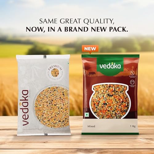 Image of Amazon Brand - Vedaka Mixed Dal, 1kg