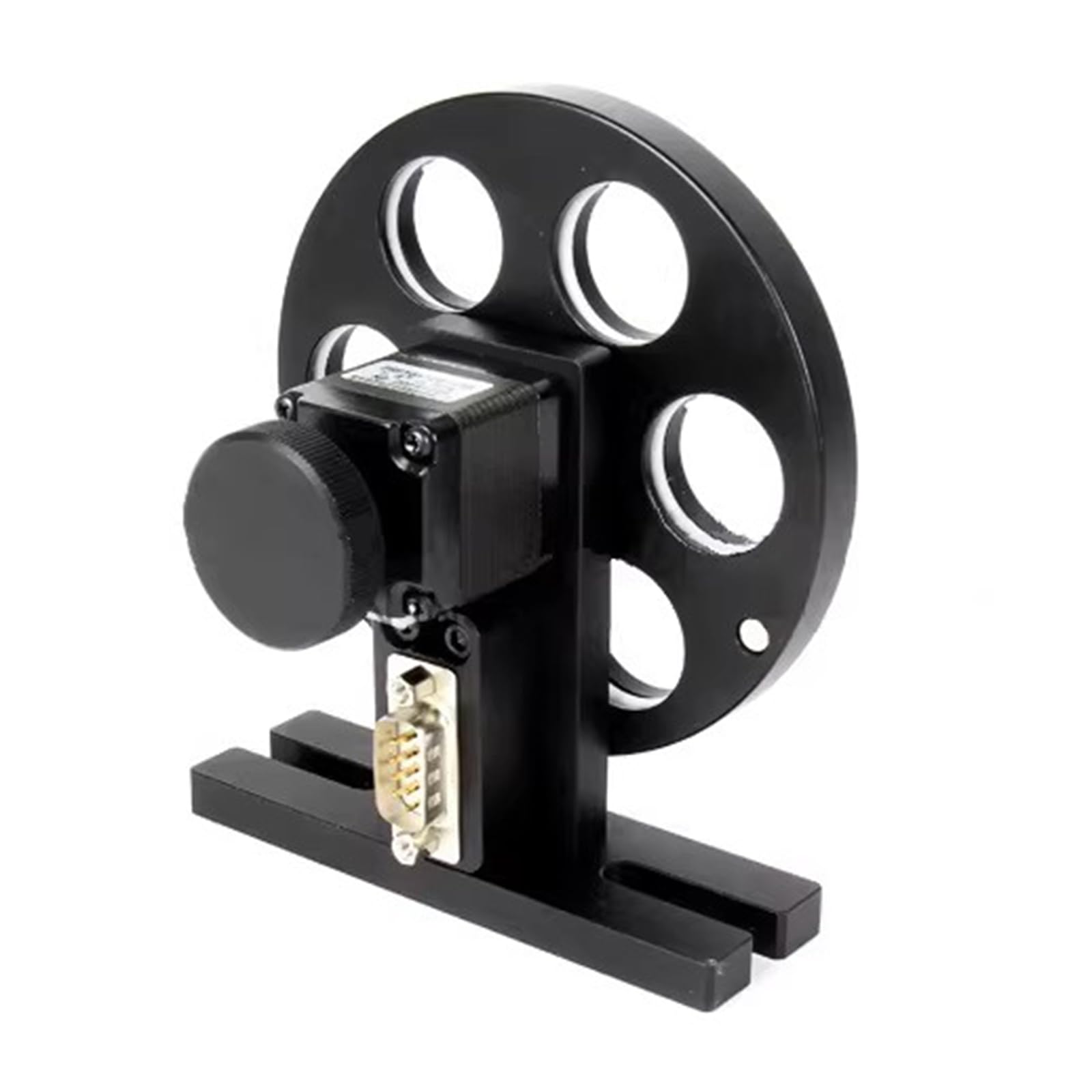 Rueda de filtro eléctrico para microscopio, 6 agujeros (25,4 mm), ideal para fotografía de espacio profundo con telescopio astronómico