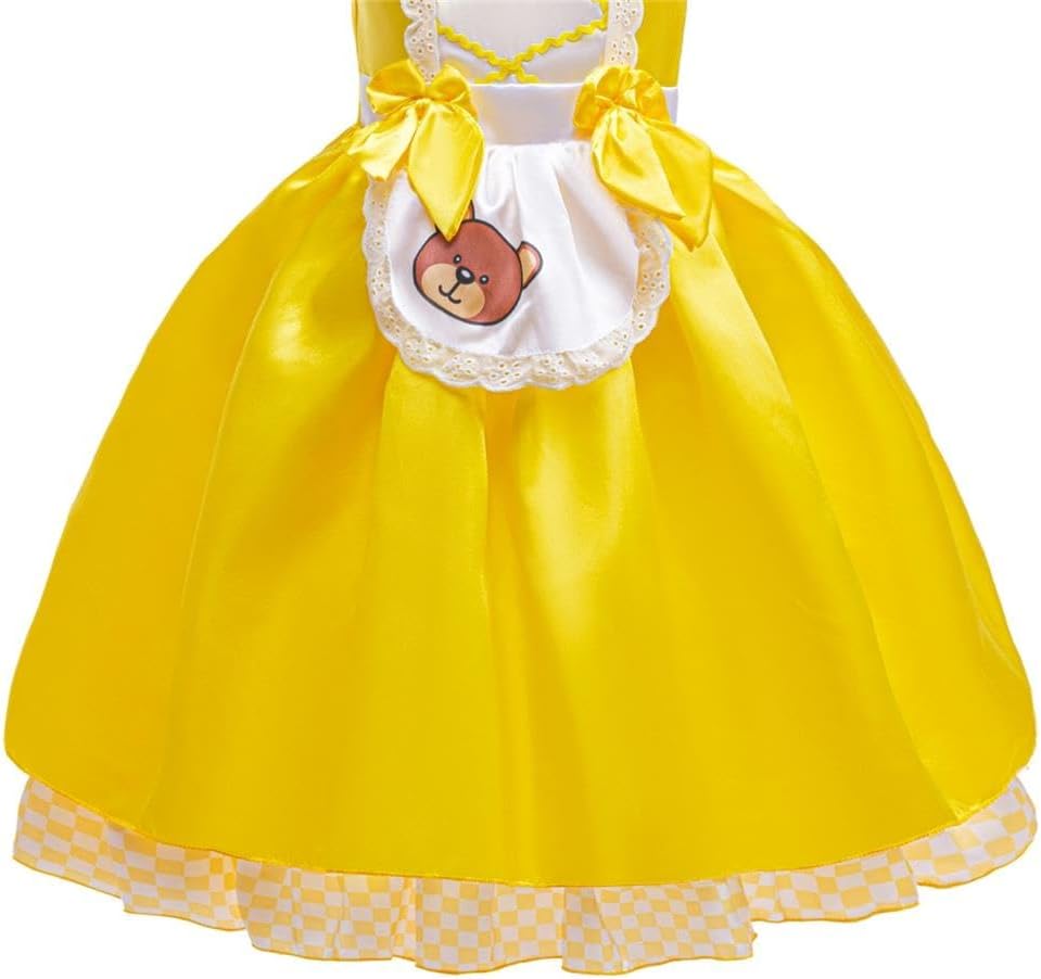 Dressy Daisy Goldilocks and the Three Bear Costume Children Storybook Character Outfit Fairy Tale Princess Dress Toddler Girl