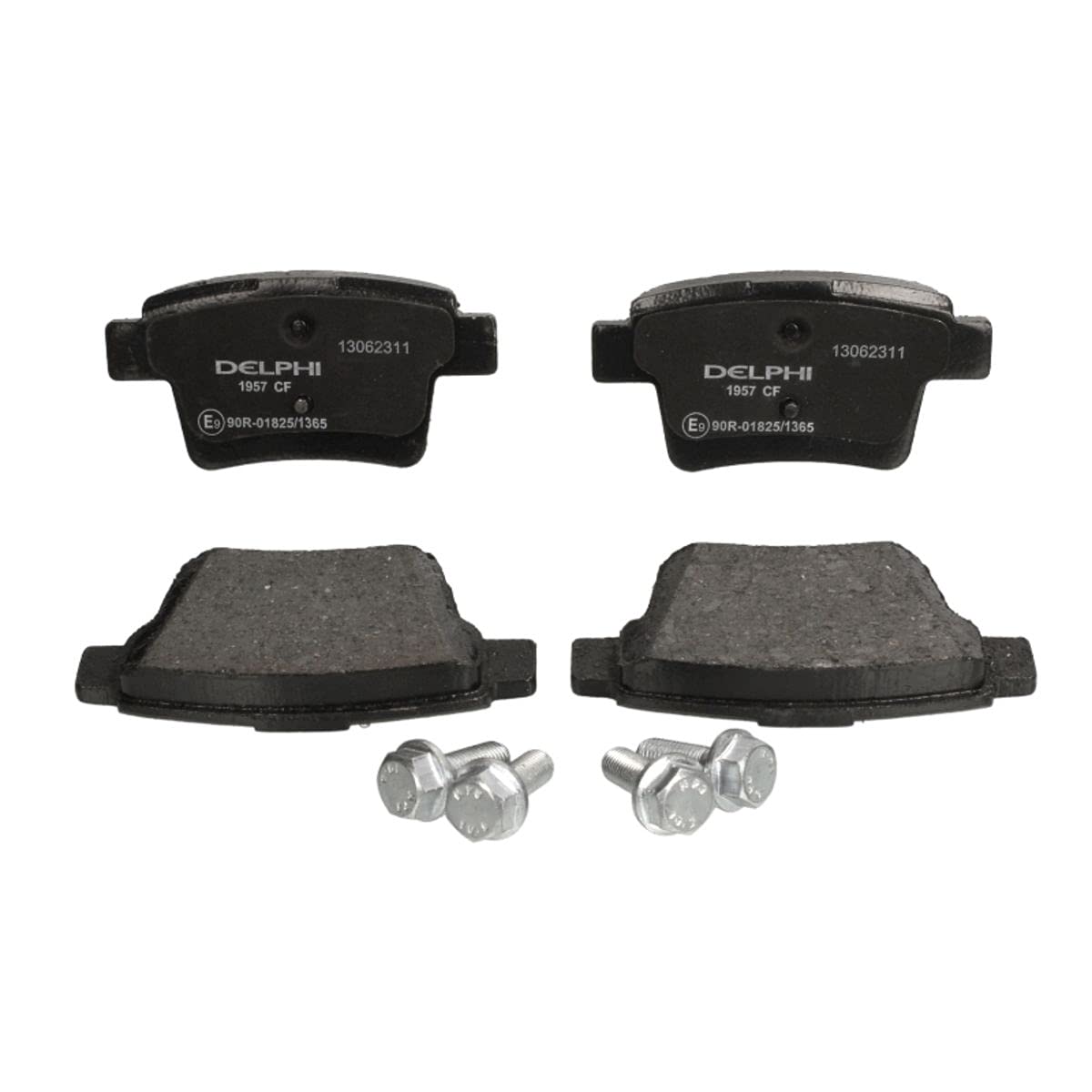 Delphi Kit Pastiglie Freni Non Predisposto Per Visualizzazione Avviso Usura Con Accessori LP1957-image