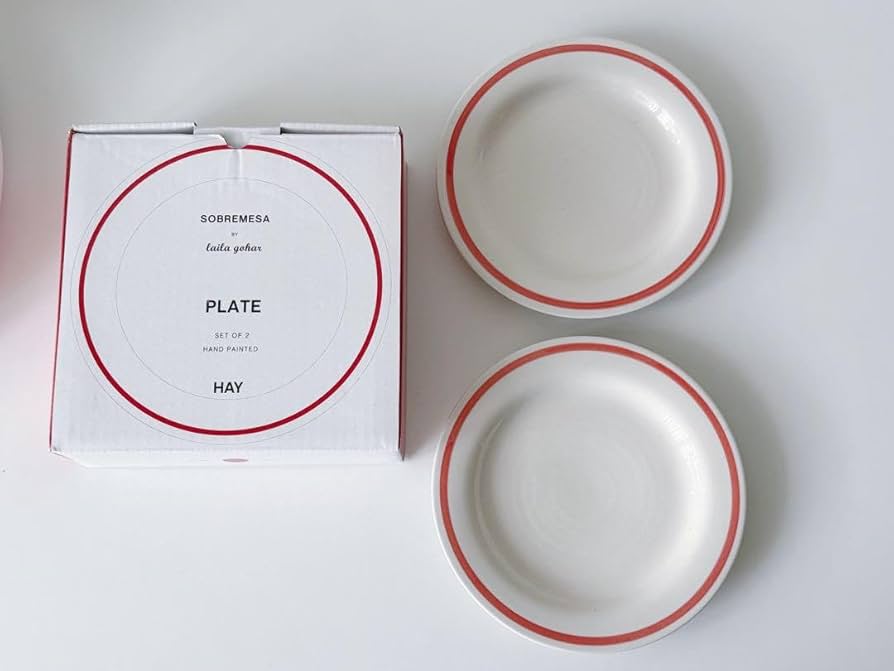 新品 HAY Sobremesa Plate ヘイ プレート 2点セット 皿 Amazon.co.jp: HAY Sobremesa Plate ヘイ プレート 2点セット 皿