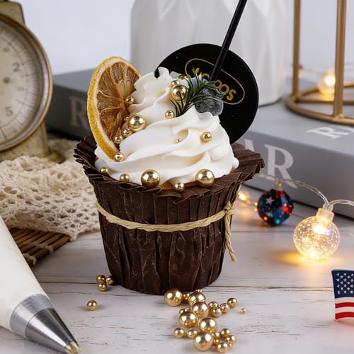 Image of 4th of July Red White and Blue Sprinkles for Cake Decorating, Patriotic Pearl Sprinkles 7.8oz 4 Colors Mix for Cake Cupcake Cookie Baking Donuts Ice Cream Toppings